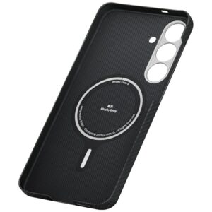 Dėklas PITAKA Ultra-Slim MagSafe skirtas Samsung Galaxy S25 juodos ir pilkos spalvos - Image 10