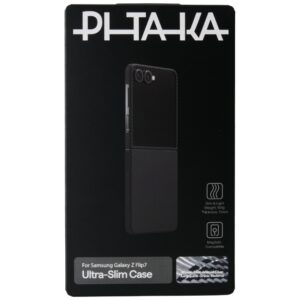 Dėklas PITAKA Ultra-Slim MagSafe skirtas Samsung Galaxy Z Flip7 juodos ir pilkos spalvos - Image 7
