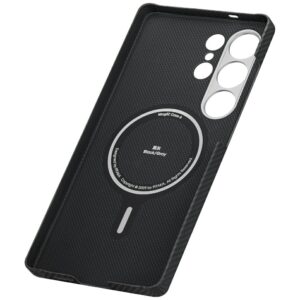 Dėklas PITAKA Ultra-Slim MagSafe skirtas Samsung Galaxy S25 Ultra juodos ir pilkos spalvos - Image 10