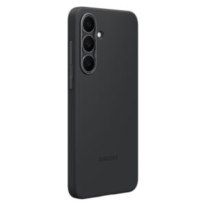 EF-PS731CBE Samsung Silicone dėklas skirtas Galaxy S25 FE juodos spalvos