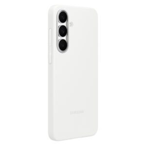 EF-PS731CWE Samsung Silicone dėklas skirtas Galaxy S25 FE baltos spalvos