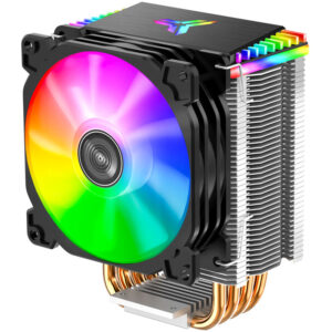 Jonsbo CR-1400 procesoriaus aušintuvas, ARGB - 92mm, juodos spalvos - Image 2