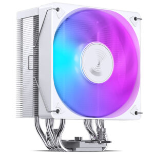Jonsbo CR-1000 EVO RGB procesoriaus aušintuvas, 120mm - baltos spalvos