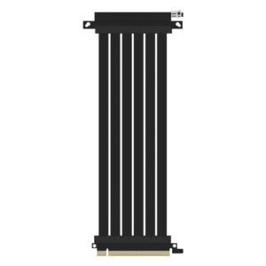 Ssupd Riser Flat Ribbon Cable - PCIe 4.0, 270mm, juodos spalvos