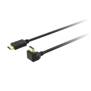 Ssupd Meshroom HDMI 2.0 Cable - 90 degree angled, 4K, 2m, black - Image 1