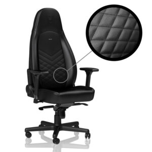 noblechairs ICON žaidimų kėdė - juodos spalvos/juodos spalvos - Image 1