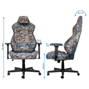 Nitro Concepts S300 žaidimų kėdė - Urban Camo - Image 2
