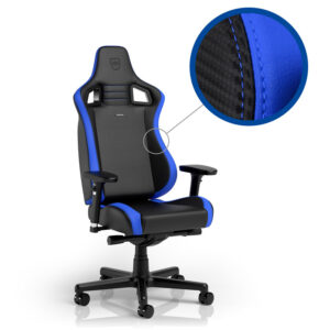 noblechairs EPIC Compact žaidimų kėdė  - Black/Carbon/Blue