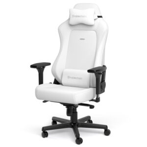 noblechairs HERO žaidimų kėdė - White Edition - Image 2