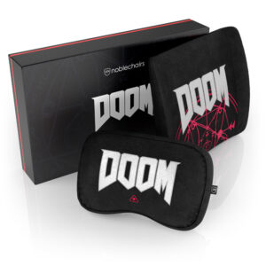 noblechairs Memory Foam Pillow Set - DOOM Edition