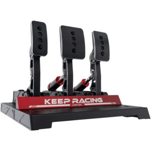 Simagic P1000 Pedal Set - 3 pedals, juodos spalvos