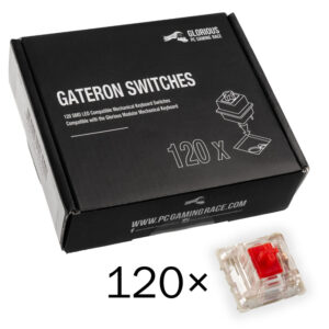 Glorious Gateron Red Switches (120 vnt)