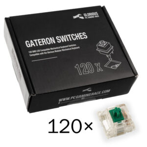 Glorious Gateron Green Switches (120 vnt)