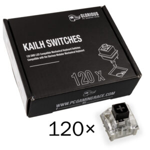 Glorious Kailh Box Black Switches (120 vnt)