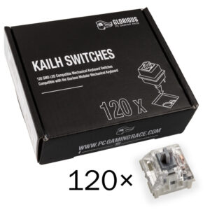 Glorious Kailh Speed Silver Switches (120 vnt)