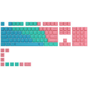 Glorious GPBT Keycaps - 114 PBT Caps, ANSI, US išdėstymas, Pastel