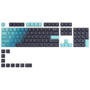 Glorious GPBT Keycaps - 114 PBT, ANSI, US išdėstymas - Celestial Ice