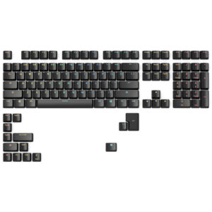 Glorious GMMK ABS Doubleshot V2 US Base Kit - juodos spalvos