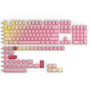 Glorious GPBT Keycaps - Pink Grapefruit - Forge - Image 2