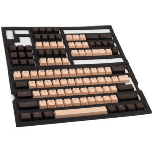 Ducky Rosa PBT Double-Shot Keycap Set, US išdėstymas - Image 1
