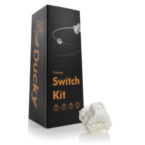 Ducky Kailh Box White Switches, mechaniniai, 3-Pin, clicky, MX-Stem, 45g - 110 vnt