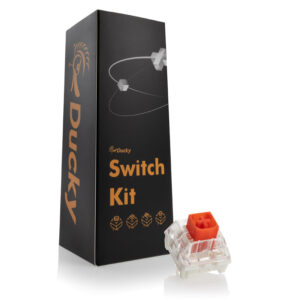 Ducky Kailh Box Red Switches, mechaniniai, 3-Pin, linear, MX-Stem, 45g - 110 vnt