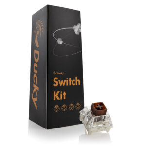 Ducky Kailh Box Brown Switches, mechaniniai, 3-Pin, tactile, MX-Stem, 50g - 110 vnt