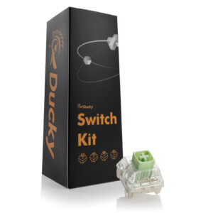 Ducky Kailh Box Jade Switches, mechaniniai, 3-Pin, clicky, MX-Stem, 50g - 110 vnt