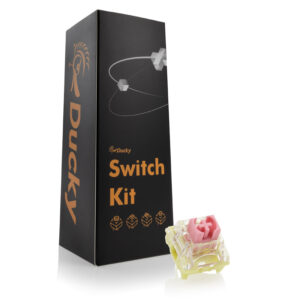 Ducky TTC Gold Pink Switch, mechaniniai, 3-Pin, linear, MX-Stem, 37g - 110 vnt