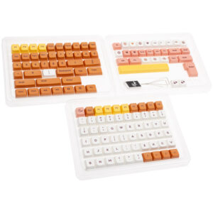 Ducky Daisy PBT Dye Sublimation Set - 133 Keycaps, ANSI-US-išdėstymas, ANSI-US-išdėstymas