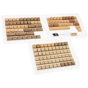 Ducky Boba PBT Dye Sublimation Set - 133 Keycaps, ANSI-US-išdėstymas, ANSI-US-išdėstymas