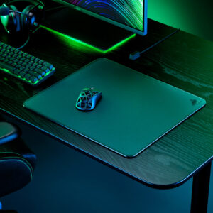 Razer Atlas Tempered Glass pelės kilimėlis žaidimams - juodos spalvos - Image 2