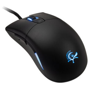 Ducky Secret M Retro žaidimų pelė - juodos spalvos