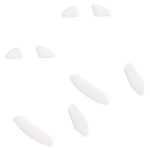 Tiger Gaming Arc1 Mouse Skates pelių padukai skirti Cherry Xtrfy M4 - 2 Sets, baltos spalvos