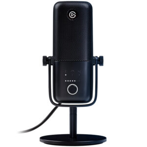 Elgato Wave:3 USB kondensatorinis mikrofonas juodos spalvos - Image 2