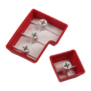 Ducky PBT Double-Shot Keycap Set, raudonos spalvos, 11 keys - Image 2