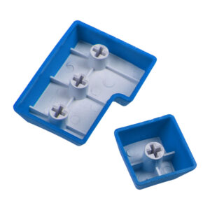 Ducky PBT Double-Shot Keycap Set, mėlynos spalvos, 11 keys - Image 2