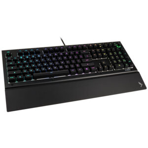 Das klaviatūra X50Q, US išdėstymas, Omron Gamma Zulu Switches - juodos spalvos