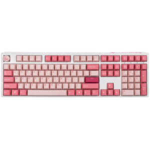 Ducky One 3 Gossamer Pink žaidimų klaviatūra - MX-Black Clear Top US išdėstymas - Image 2