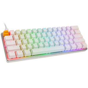 Glorious GMMK Compact klaviatūra White Ice Edition - Gateron Brown, US išdėstymas