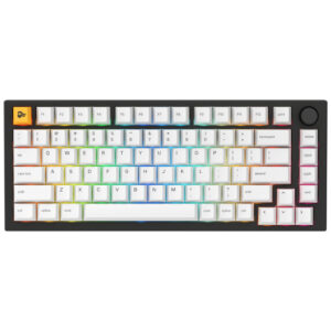 Glorious GMMK Pro Black Slate 75% TKL klaviatūra - Pre built, ANSI išdėstymas - juodos spalvos