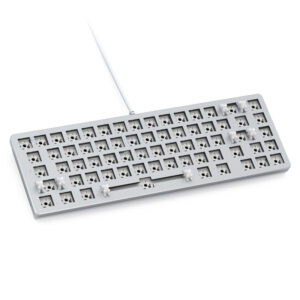 Glorious GMMK 2 Compact klaviatūra - Barebone, ANSI išdėstymas, baltos spalvos