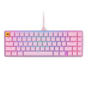 Glorious GMMK 2 Compact klaviatūra - Fox Switches, ANSI išdėstymas, rožinės spalvos - Image 2