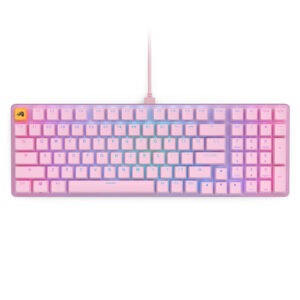 Glorious GMMK 2 Full-Size klaviatūra - Fox switches, ANSI išdėstymas, rožinės spalvos - Image 2