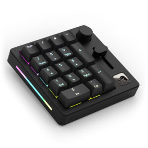 Glorious GMMK belaidė skaičių klaviatūra- Fox Switches, juodos spalvos
