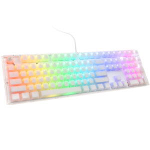 Ducky One 3 Aura White žaidimų klaviatūra RGB LED - MX-Brown US išdėstymas