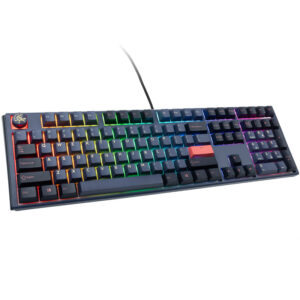 Ducky One 3 Cosmic Blue žaidimų klaviatūra, RGB LED - MX-Speed-Silver US išdėstymas