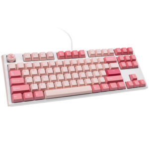 Ducky One 3 Gossamer TKL Pink žaidimų klaviatūra - MX-Speed-Silver US išdėstymas