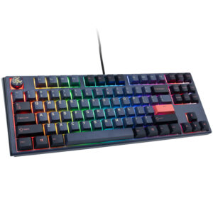 Ducky One 3 Cosmic Blue TKL žaidimų klaviatūra, RGB LED - MX-Speed-Silver US išdėstymas