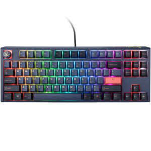 Ducky One 3 Cosmic Blue TKL žaidimų klaviatūra, RGB LED - MX-Speed-Silver US išdėstymas - Image 2